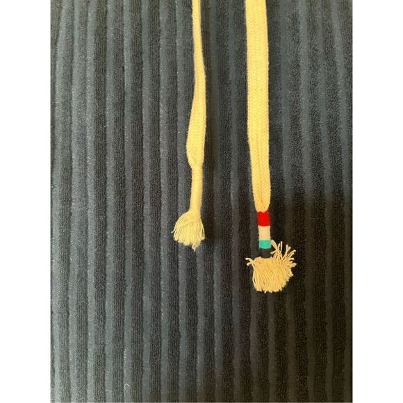 Sol Angeles Women's Navy Scallop Ribbed Skirt NEW - Picture 2 of 5